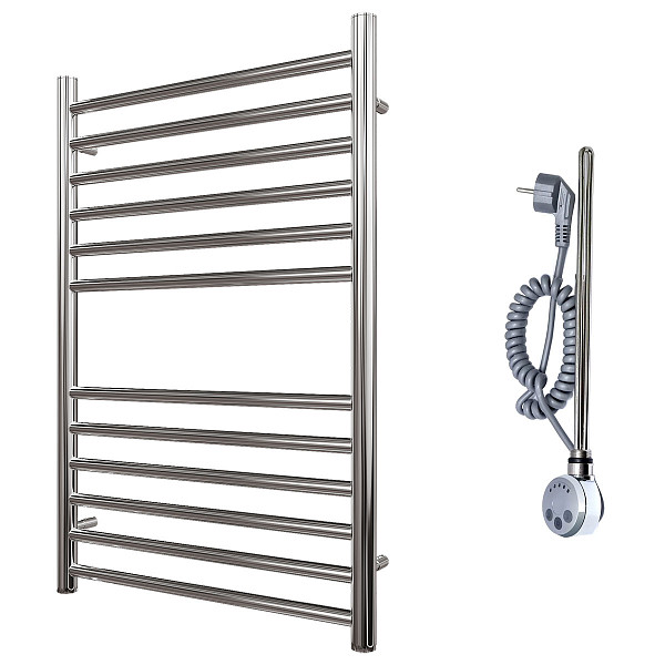 Полотенцесушитель электрический Point Аврора PN10158SE П12 500x800 левый/правый, хром