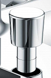 Смеситель для ванны c коротким изливом Bravat Pure F6105161C-01
