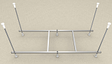 Каркас для ванны Aquatek Мия 160-165x70 KAR-0000024