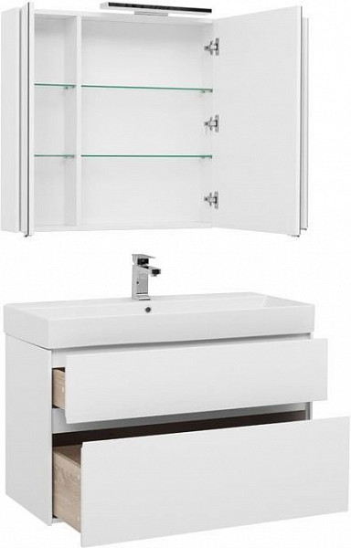 Мебель для ванной Aquanet Бруклин 100 белый 00207800