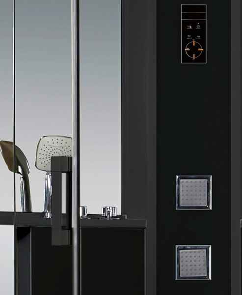 Душевая кабина Grossman GR243L 120x90 черная