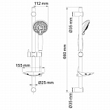Душевой комплект Wasserkraft A004