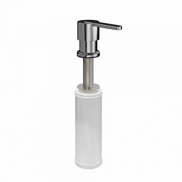 Дозатор Kerama Marazzi LOGICA для мыла встраиваемый, хром