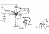 Смеситель для раковины Grohe BauEdge 23758000