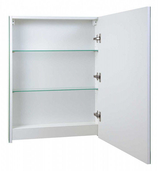 Зеркальный шкаф РОДОС 70 Правый с подсветкой (1 дверь)