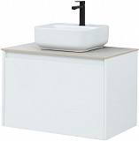 Тумба под раковину Aquanet Nova Lite 75 белый (1 ящик) 00242275