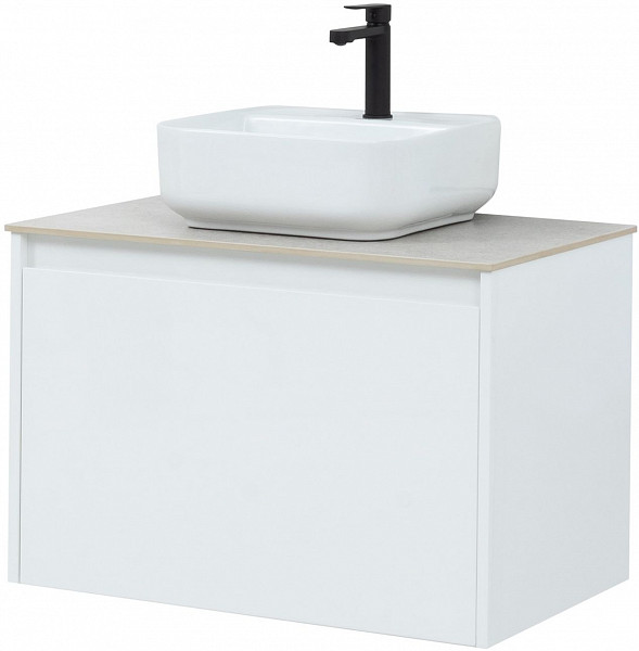 Тумба под раковину Aquanet Nova Lite 75 белый (1 ящик) 00242275