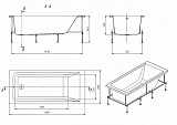 Акриловая ванна Roca Easy 180х80 248618000
