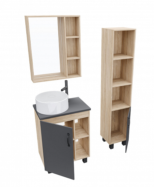 Тумба под раковину напольная Grossman Флай 60 см 106002