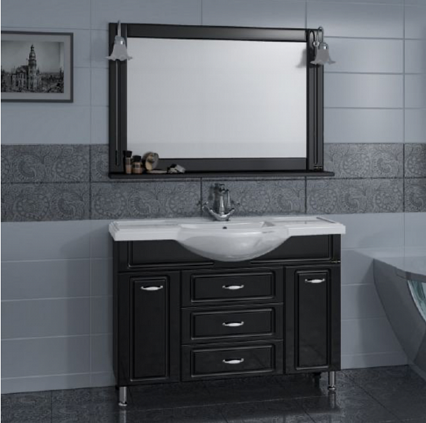 Зеркало Монарх 100 черное Санта 700163