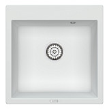 Мойка кухонная Point Арбель 51 PN3001W, белый