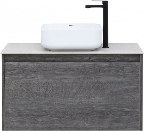 Тумба под раковину Aquanet Nova Lite 90 дуб рошелье (1 ящик) 00242269