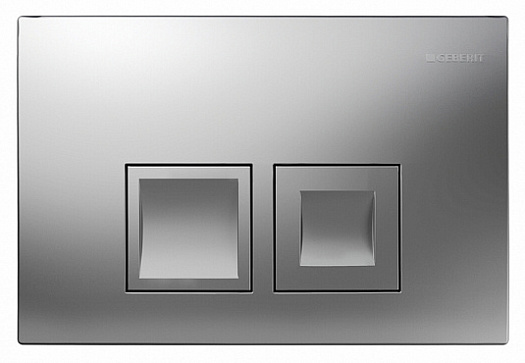 Клавиша смыва Geberit Delta 50 115.135.46.1 хром матовый