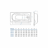 Ванна акриловая "KOLLER POOL" Olimpia 1800х800