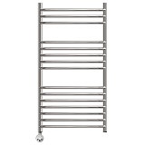 Полотенцесушитель электрический Point Альфа PN05150SE П15 500x1000 левый/правый, хром