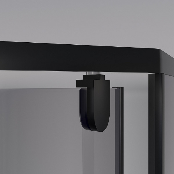 Душ. уголок NG-010-14DT (1000х1000х1950) низкий поддон(13см) стекло ТОНИРОВАННОЕ, 2 места