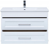 Тумба под раковину Aquanet Бостон М 100 белый 00209678