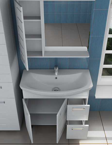 Тумба под раковину VIGO Diana 75 см tn.DIA.BAL.80.2D.2Y