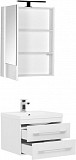 Комплект мебели для ванной Aquanet Нота 58 белый (камерино) 00287700