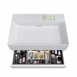 Тумба Kerama Marazzi LOGICA подвесная 2 ящика 70 см, белоснежный