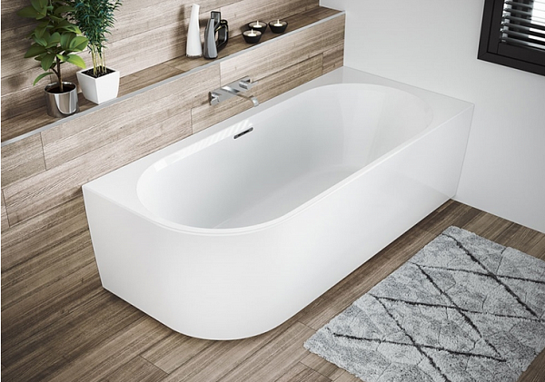 Акриловая ванна Riho Desire Velvet White 184x84 левая B088001105