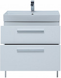 Тумба под раковину Aquanet Nova 75 белый (2 ящика) 00242262