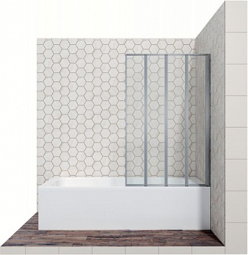 Шторка для ванны Ambassador Bath Screens 16041111R (1000x1400). 1 место