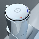 Смеситель для умывальника с инновационным управлением Push Control, Slide, IDDIS, SLISBBTi01