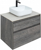 Тумба под раковину Aquanet Nova Lite 75 дуб рошелье (2 ящика) 00242273