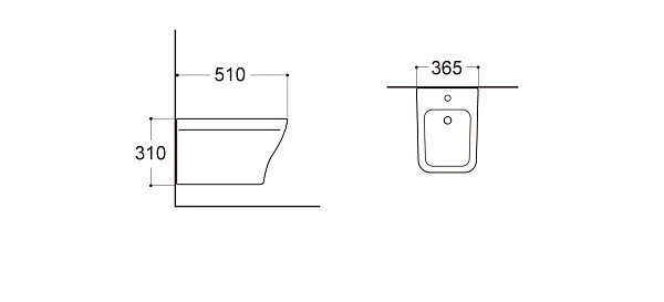 Биде подвесное Aquatek v AQ1663-00