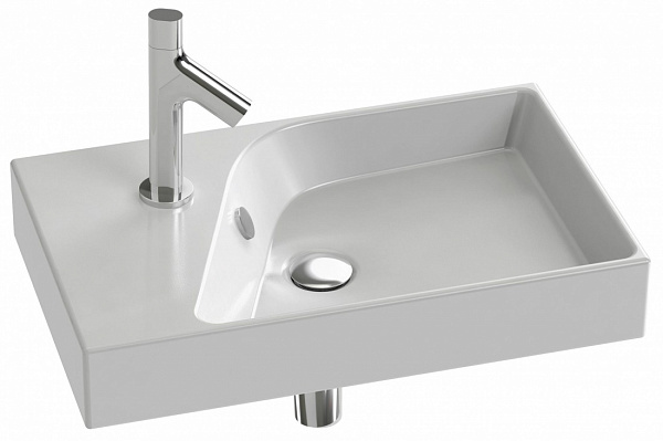 Подвесная раковина-столешница Jacob Delafon Rythmik 60х37 см EXR112-Z-00