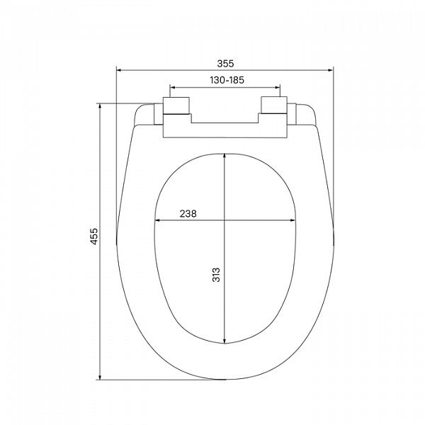 Сиденье из полипропилена, Soft Close, 004, IDDIS, 004PPS3i31