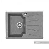 Мойка для кухни Aquaton Монца прямоугольная с крылом серая 1A716032MC230