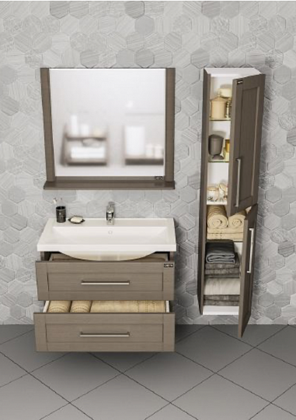 Пенал подвесной Венера 30 дуб вулканический Санта 521003