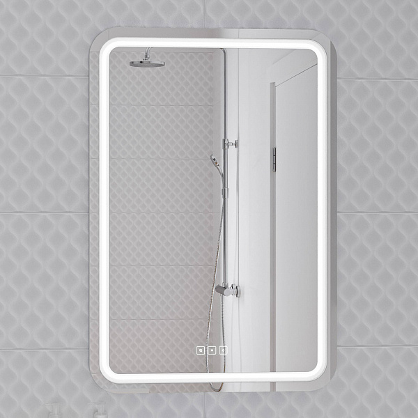 Зеркало Cersanit  LED 55 см  KN-LU-LED051*55-p-Os