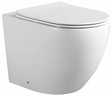 Унитаз приставной Aquatek Европа AQ1902-00 безободковый, с микролифтом