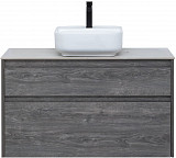 Тумба под раковину Aquanet Nova Lite 100 дуб рошелье (2 ящика) 00242582