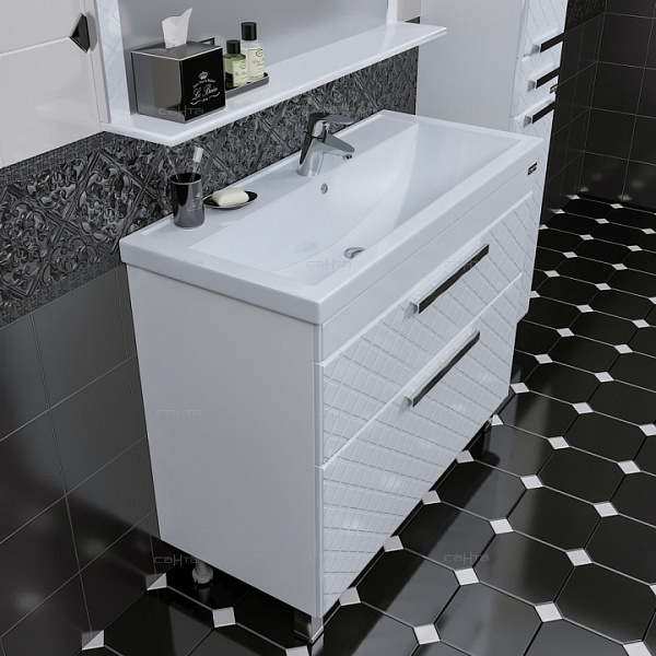 Тумба под раковину Калипсо 100 напольная Санта 217011лN