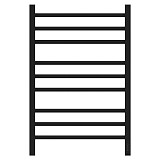 Полотенцесушитель электрический Point Вега PN71858B П9 500x800, диммер справа, черный