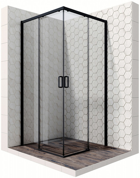 Душевое ограждение Ambassador Queen 11011203Black