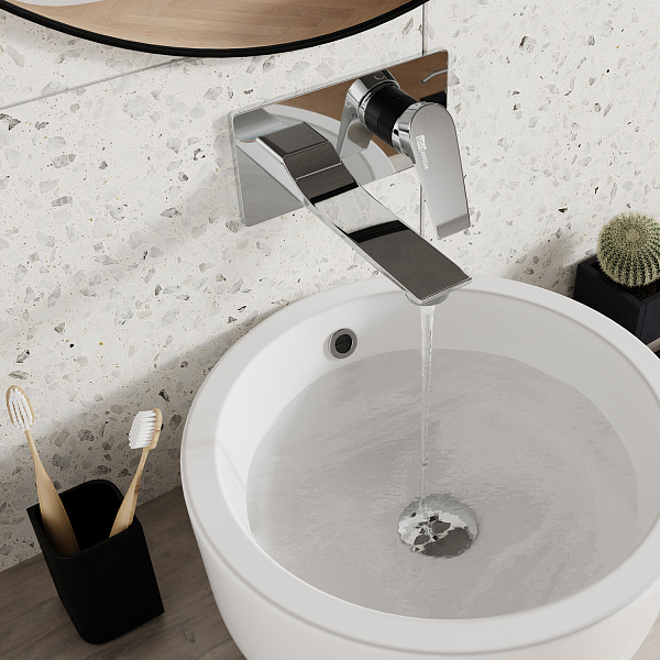 Lopau 3230 Встраиваемый смеситель для раковины Wasserkraft