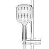 F078F300 Func, душ.сис-ма: см-ль-полка д/ванны/душа с ТМС, душ.штанга, верхн. душ квадр., ручн.душ,