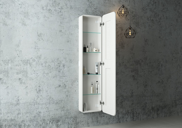 Зеркало-пенал Континент "Lorenzo LED" 400х1600 с розеткой