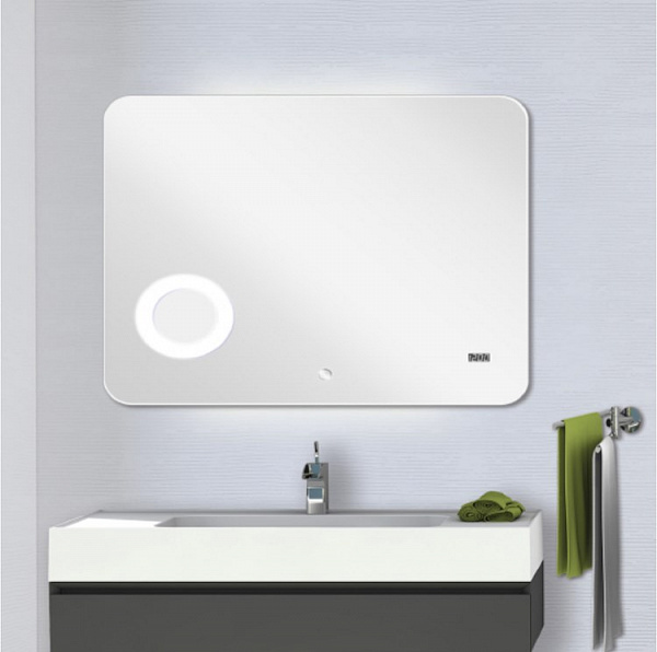 Зеркало Акватон Элио 100x70 1A194202EO010 с подсветкой