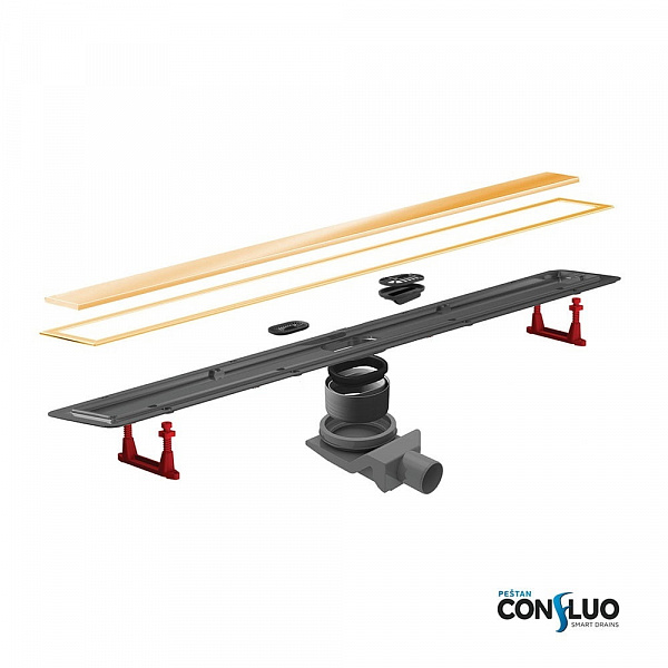 Душевой лоток Pestan Confluo Premium Line 550 Gold