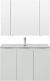 Мебель для ванной Aquanet Алвита New 100 3 дверцы, белый матовый 00274111