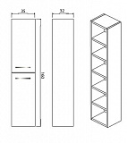 Пенал Creto Tivoli Bamenda