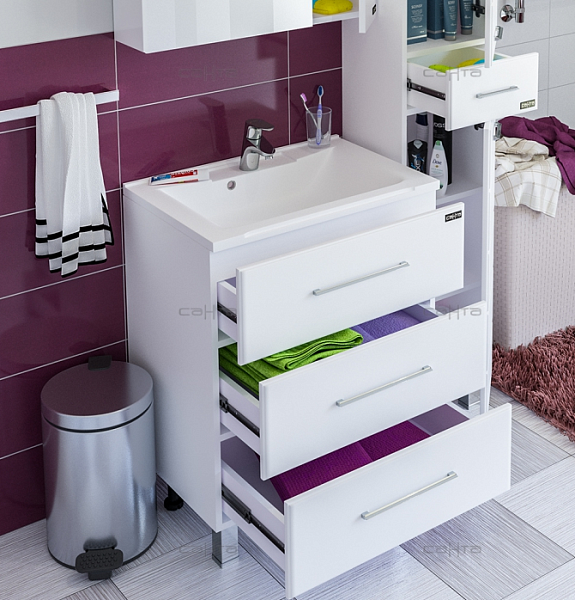 Тумба под раковину Омега 65 люкс Санта 207016л