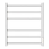 Полотенцесушитель электрический Point Меркурий PN83856W П6 500x600, диммер справа, белый