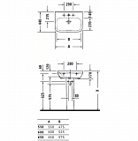 Раковина Duravit DuraStyle 2319650000